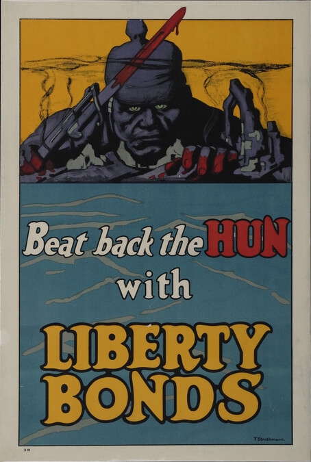 Beat Back the HUN with Liberty Bonds