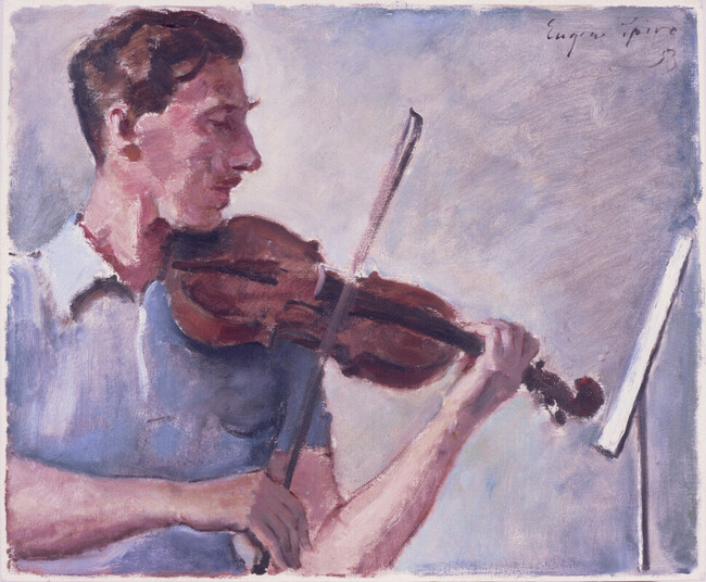 Violinist Edwin Sherrard (1904-1973), Dartmouth College Professor (1963-1969)