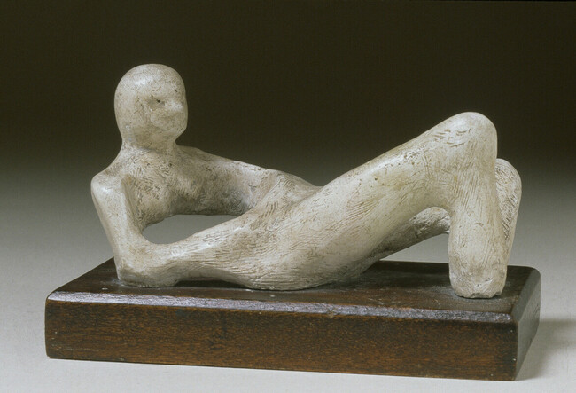 Maquette of a Recling Figure