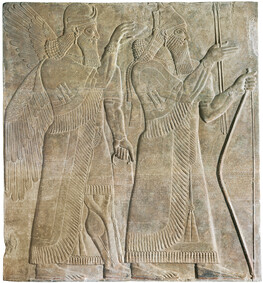 The King and Apkallu: Relief from the Northwest Palace of Ashurnasirpal II at Nimrud, Room G
