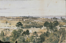 Yorktown and York River--As Seen from Top of a Tree at Camp Winfield Scott