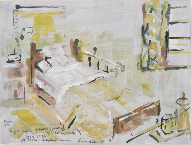 Night Before Hospital Operation by Norman S. Jaffe, St Francis Hospital, Miami, Florida