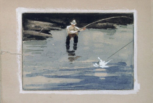 Man Fishing