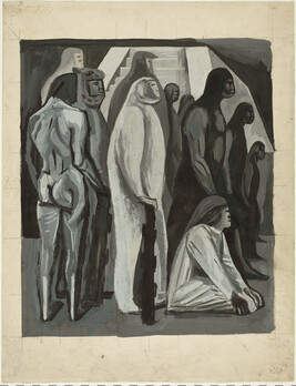 Study for Migration (Panel 1) for The Epic of American Civilization