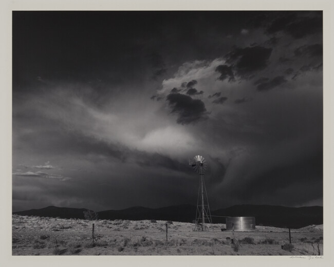 Alternate image #1 of Storm near Santa Fe, New Mexico