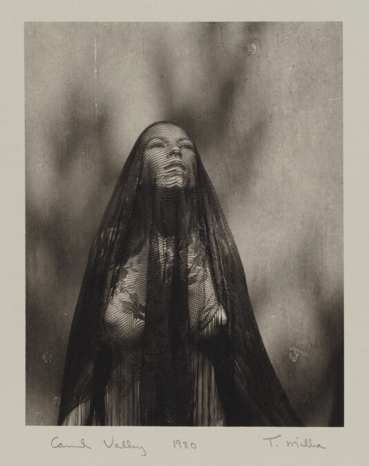 Alternate image #1 of Carmel Valley (Woman in a black veil)