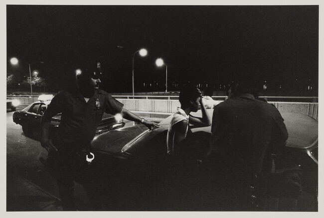 Alternate image #2 of A Young Man Explains to Police How the Car was Wrecked