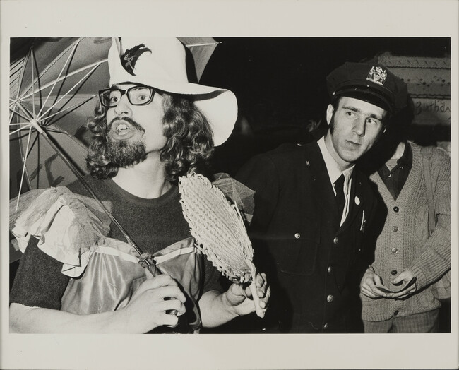 Alternate image #2 of Transvestite and Police Officer at a Performance of the 