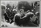 Alternate image #2 of A Priest, with a Bandage on his Forehead Tries to Keep Protesters in Order and Lead a Sit-Down Strike, Londonderry, Northern Ireland