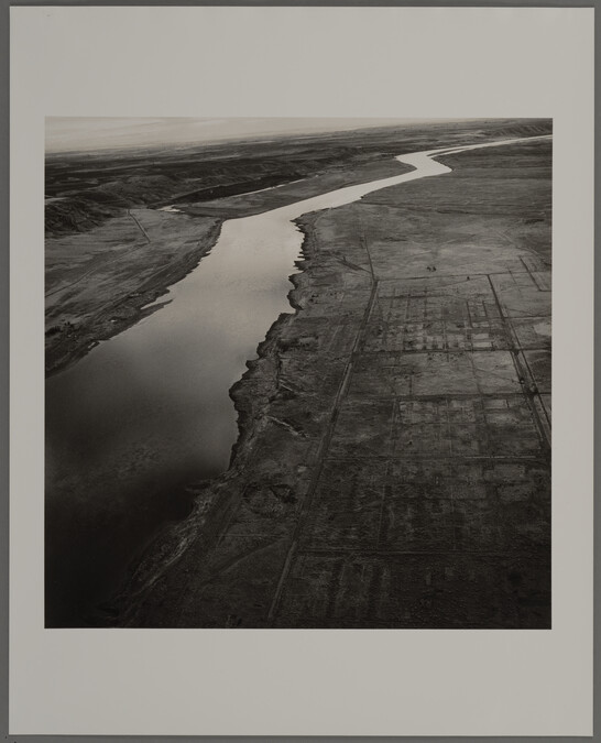 Alternate image #1 of Old Hanford City Site and the Columbia River, Hanford Nuclear Reservation near Richland, Washington