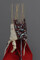 Alternate image #1 of Dancing Headdress Frontlet with attached Cape and separate Tunic