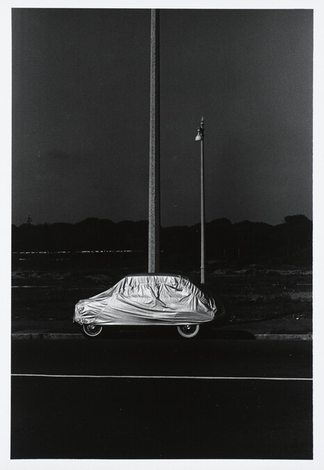 Alternate image #2 of Car and Poles/ Rome, 1965; from the portfolio Photographs: Elliott Erwitt