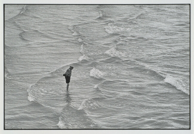 Alternate image #2 of Waves/ Brighton, 1956; from the portfolio Photographs: Elliott Erwitt