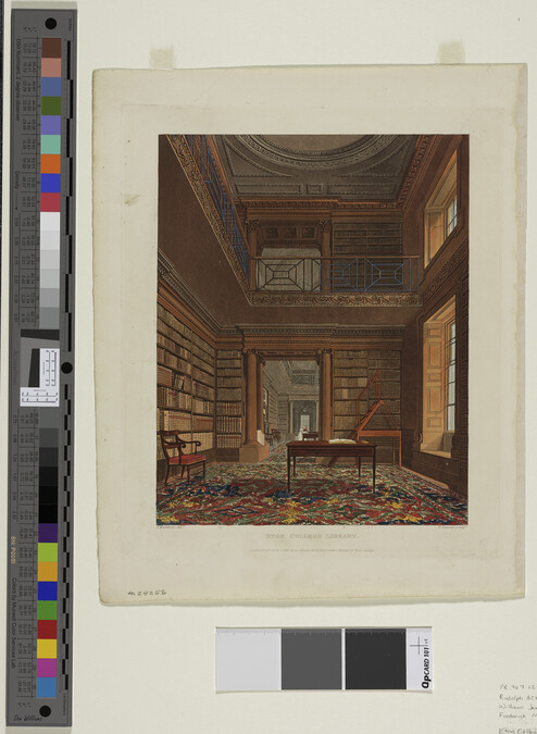 Alternate image #1 of Eton College Library, from The History of Eton College