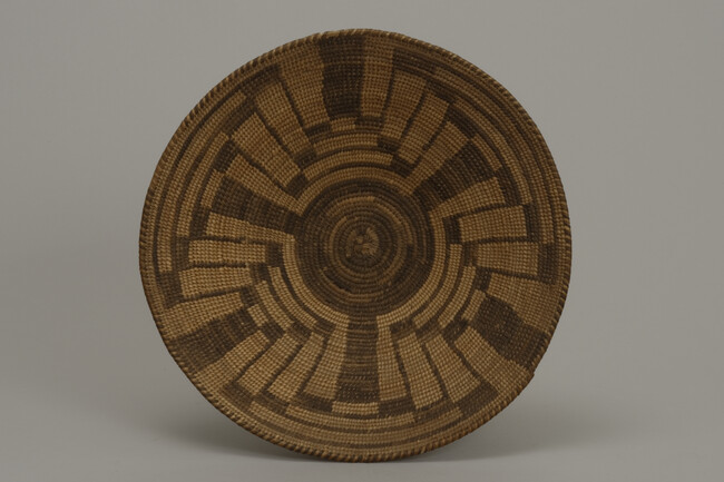 Alternate image #1 of Shallow bowl shaped basket