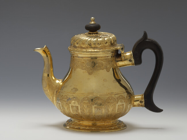 Alternate image #1 of Gilt Teapot