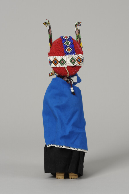 Alternate image #4 of Beaded Doll Depicting a Married Woman's Clothing