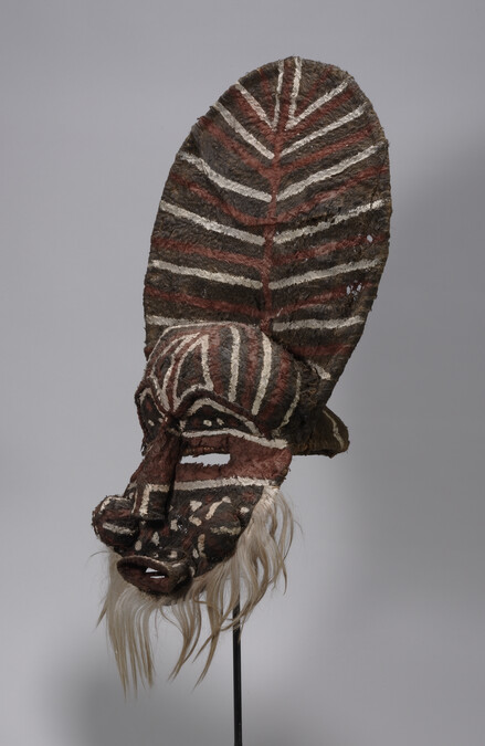 Alternate image #3 of Initiation Mask (presents the ancestral Mbunda chief Linyampa)