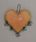 Alternate image #1 of Heart Shaped Pin Cushion with Bird Design