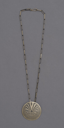 Silver Pendant and Chain