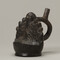 Alternate image #2 of Stirrup-spout Vessel depicting a Sacrifical Scene (possibly a Forgery)