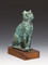 Alternate image #1 of Statuette of a Cat, or a Kitten Coffin