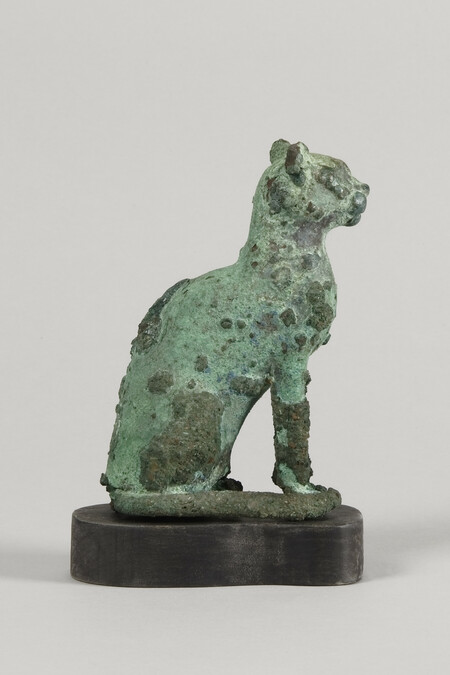 Alternate image #2 of Statuette of a Cat, or a Kitten Coffin