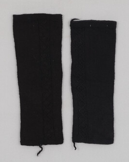Pair of Black Knit Leggings