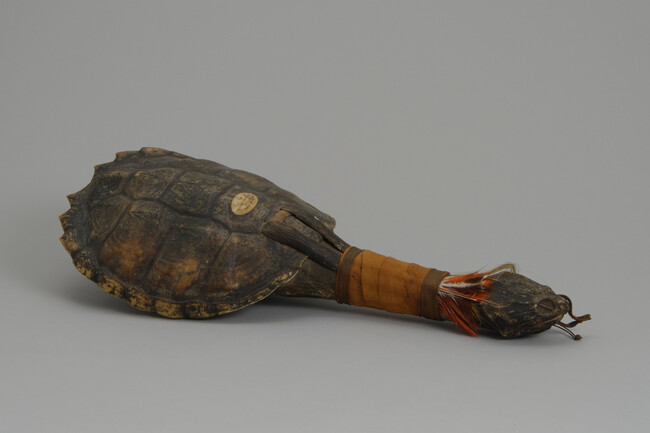 Alternate image #2 of [Restricted Object] Turtle Shell Rattle