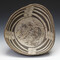 Alternate image #2 of Bowl Depicting Concentric Circles with Interlocking Scrolls in a Quartered Pattern