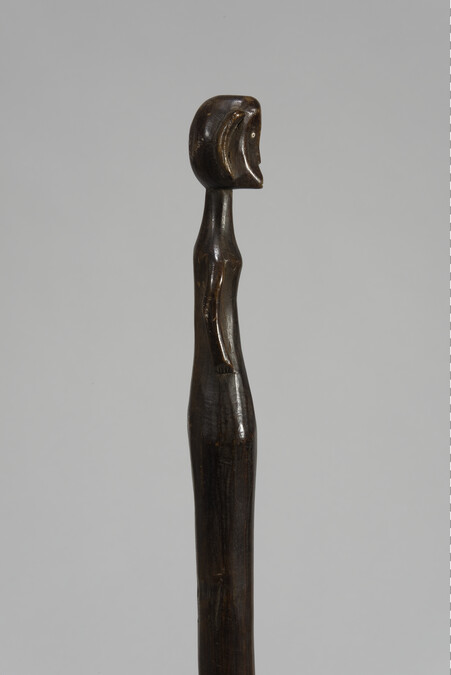 Alternate image #1 of Staff Ending with Finial in Figurative Form