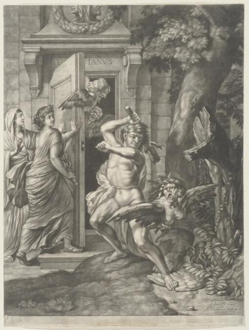 Alternate image #2 of Hercules before the Temple of Janus