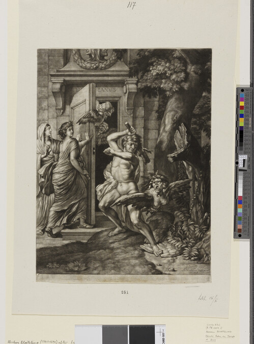 Alternate image #1 of Hercules before the Temple of Janus