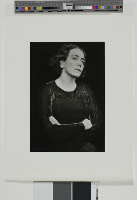 Alternate image #1 of Mary Wigman, Berlin; number six from the portfolio Lotte Jacobi Portfolio II