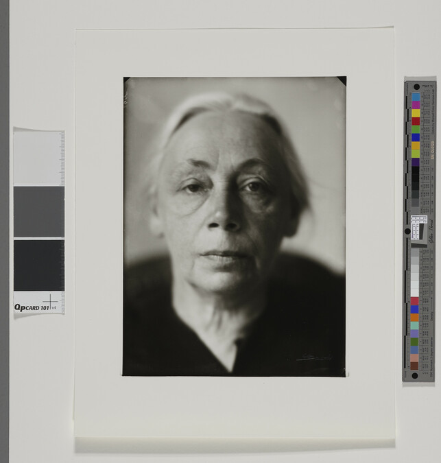 Alternate image #1 of Kathe Kollwitz; number four from the portfolio Lotte Jacobi Portfolio I