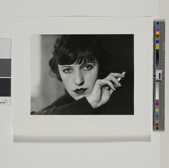 Alternate image #1 of Lotte Lenya; number six from the portfolio Lotte Jacobi Portfolio I