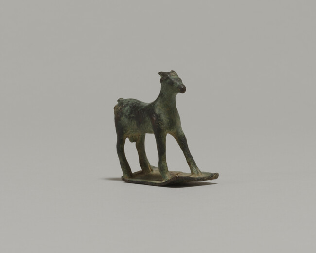 Alternate image #1 of Goat or Deer Figurine