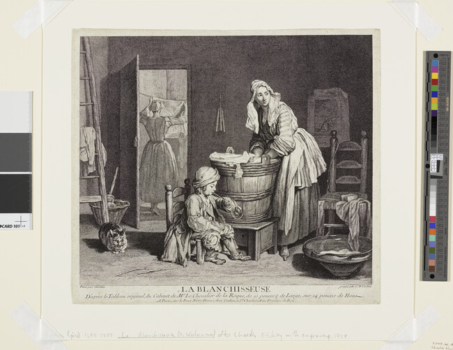 Alternate image #1 of La Blanchisseuse (The Washerwoman ; The Laundress)