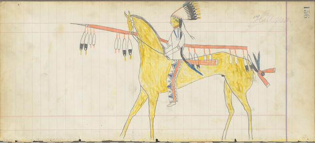 Alternate image #2 of Untitled (An Inunaina (Arapaho) Warrior), page number 156, from the 