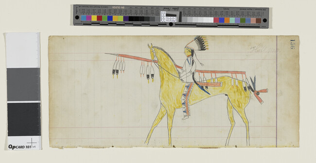 Alternate image #1 of Untitled (An Inunaina (Arapaho) Warrior), page number 156, from the 