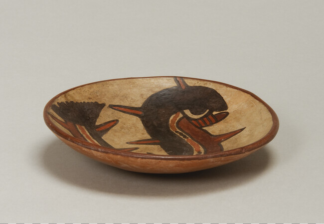 Alternate image #1 of (Forgery) Low Bowl with an image of a Marine Animal