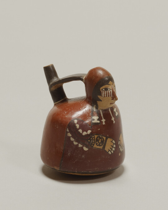 Alternate image #1 of (Forgery) Miniature Spout and Bridge Effigy Vessel