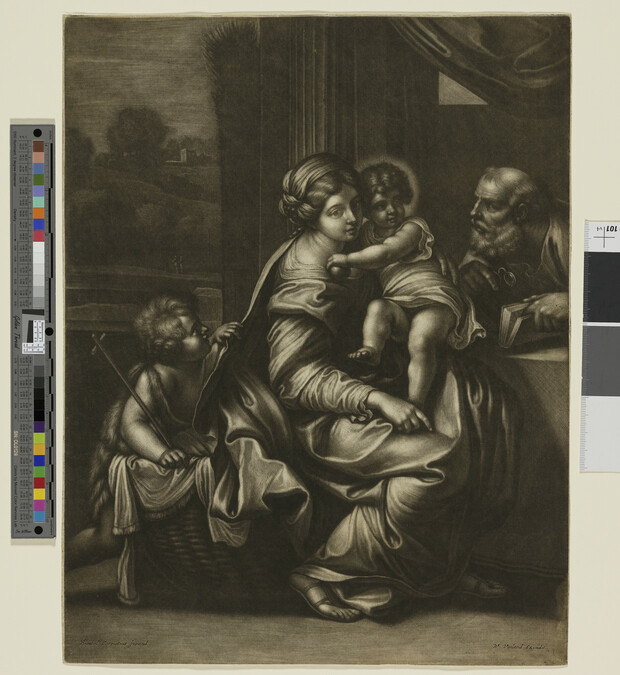 Alternate image #2 of The Holy Family with the Infant Saint John the Baptist