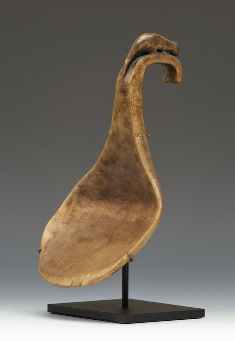 Alternate image #2 of Effigy Feast Ladle with a Carved Otter on the Handle Finial