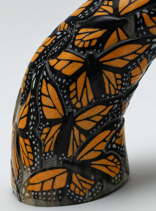 Alternate image #4 of Monarch Buffalo Horn Cup