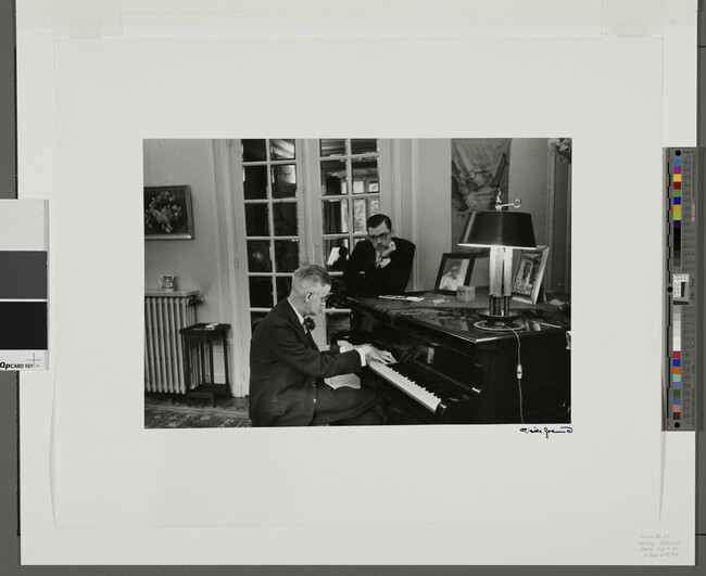 Alternate image #2 of James Joyce at Piano with Son