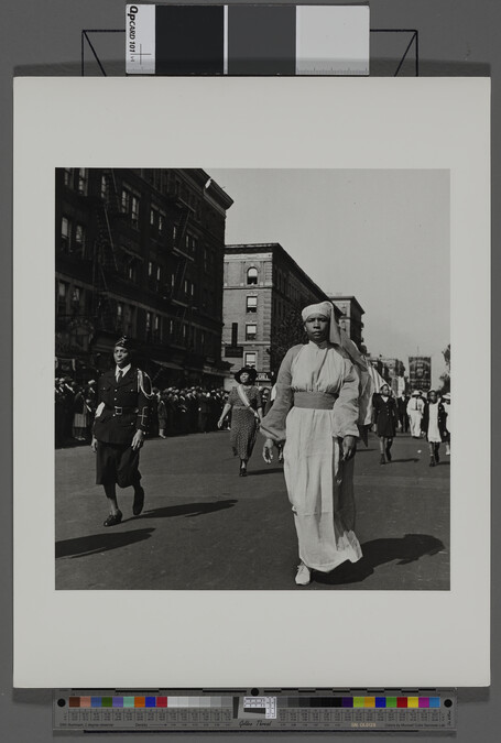 Alternate image #2 of Parade, from the Photo League Feature Group project Harlem Document