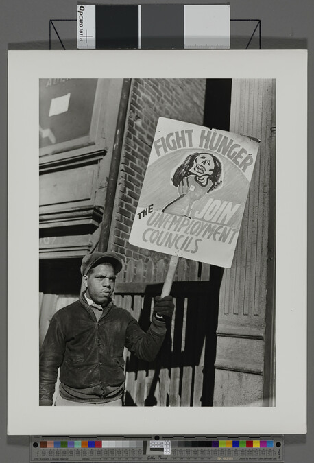 Alternate image #1 of Picket (from Unemployment Council sequence)