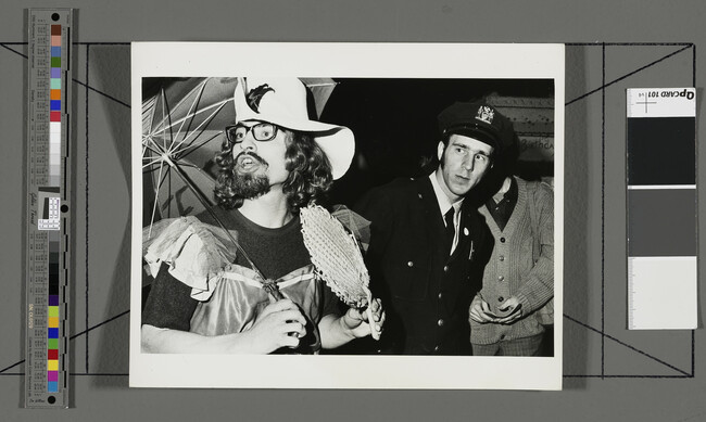 Alternate image #1 of Transvestite and Police Officer at a Performance of the 