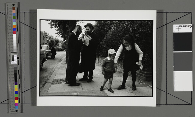 Alternate image #2 of Jewish Family on Sidewalk, London England